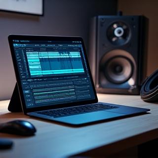 Digital interface of music software